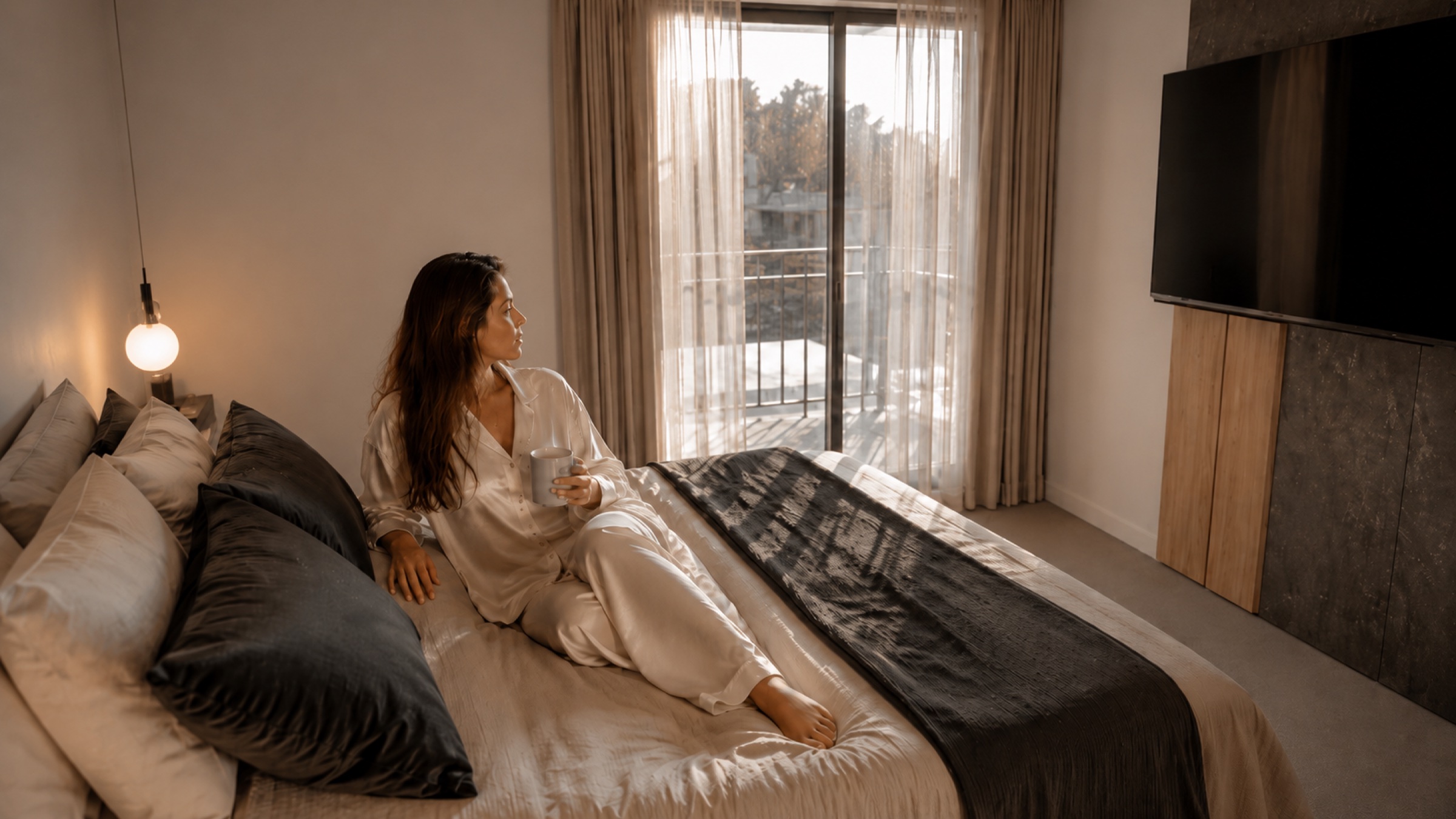 Dormitorio departamento 2 ambientes SpringPark